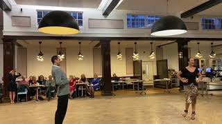 Video thumbnail for La milonga que faltaba, Donato - Lagos, by Romina Godoy & Hernán Brusa