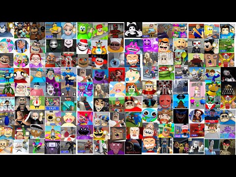 Escape ALL SCARY OBBY - Alle Schreckmomente und gruseligen Augenblicke