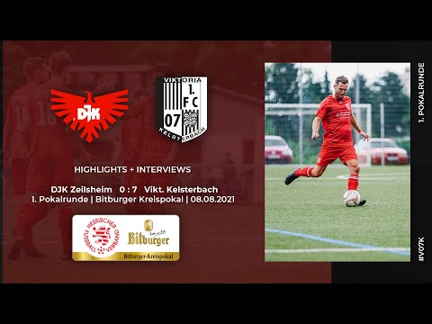 DJK Zeilsheim - Viktoria Kelsterbach | 1. Pokalrunde | Highlights | 08.08.2021