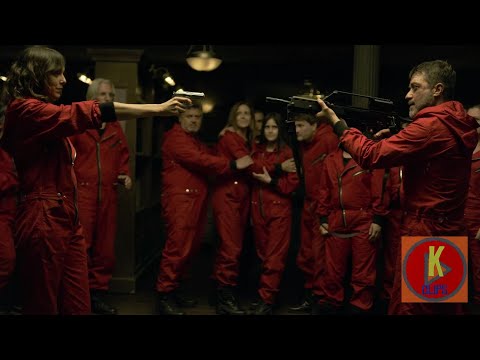 Manila spara ad Arturo - La casa di carta 4