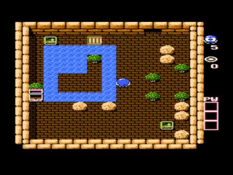 Maxel Plays Adventures Of Lolo - Floor 3