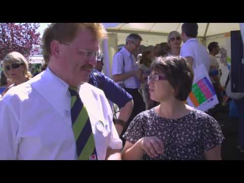 Der Hirschthron auf dem Fest der Großregion 2010 in Schengen 2