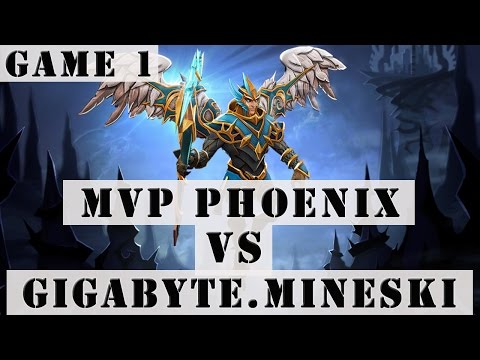 Dota 2 Gameplay - MVP Phoenix vs Gigabyte.Mineski (Dota Pit League Season Four Game 1)
