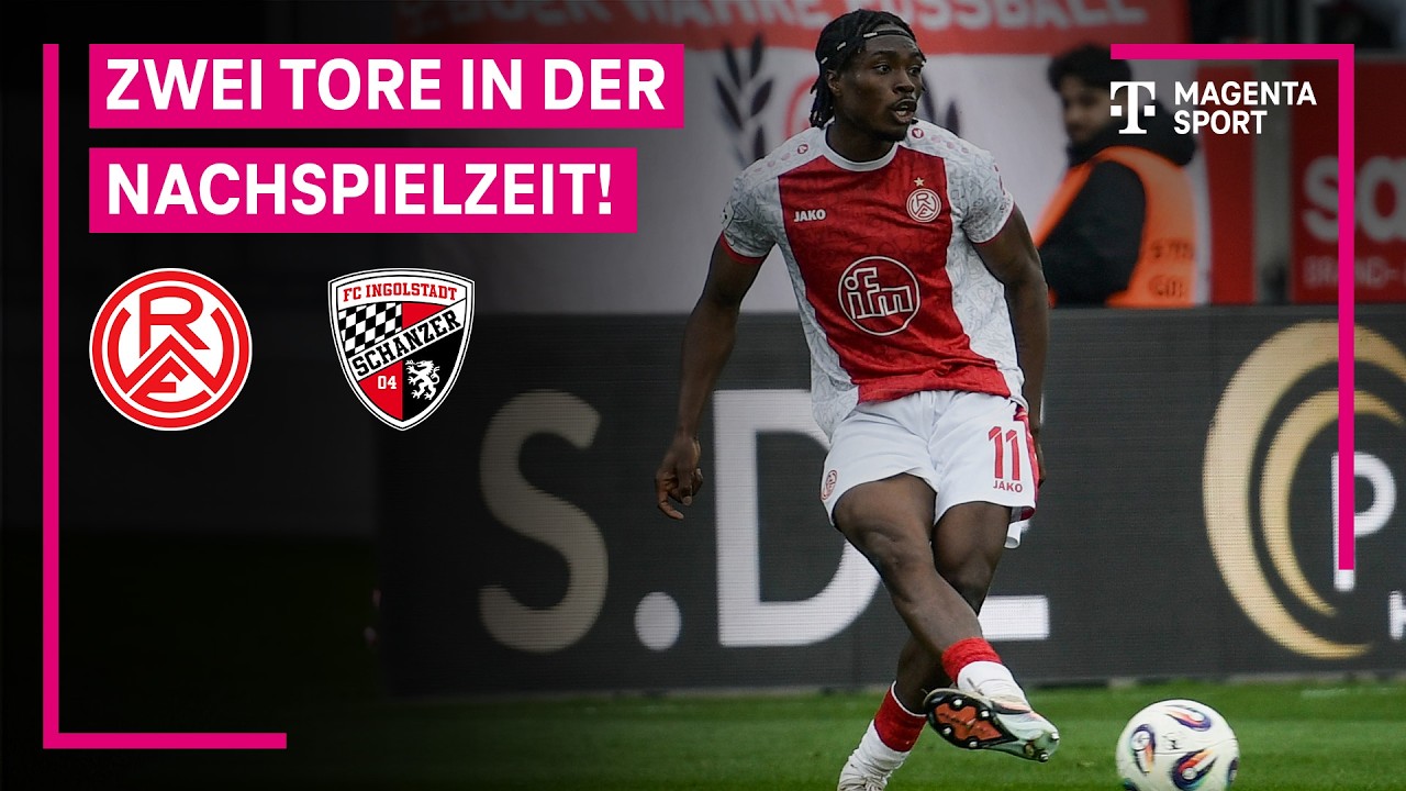 Rot Weiss Essen vs Ingolstadt 04 Highlights
