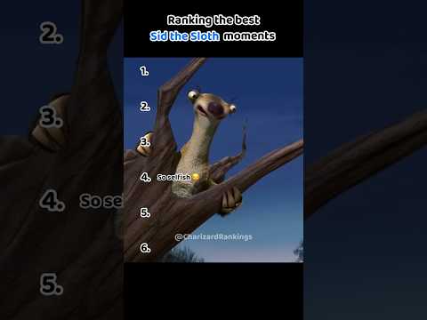 Ranking the best Sid the Sloth moments