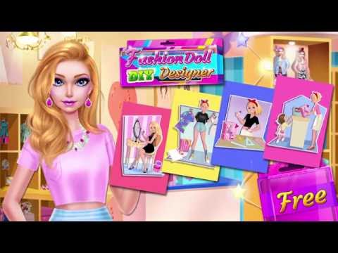 Fashion Doll DIY Designer Video