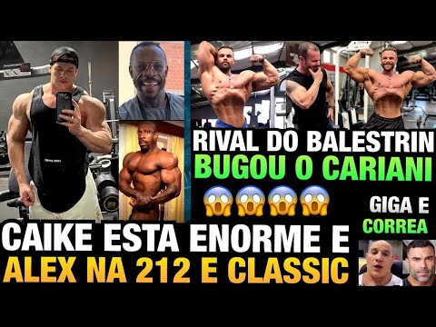 CAIKE ENORME - SHAPE INSANO DO RIVAL DO BALESTRIN - ALEX VAI SUBIR NA 212 E CLASSIC + GIGA E CORREA
