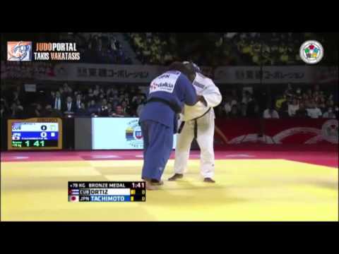Judo Grand Slam Tokyo 2014 Bronze o78kg ORTIZ Idalys (CUB) vs. TACHIMOTO Megumi (JPN)