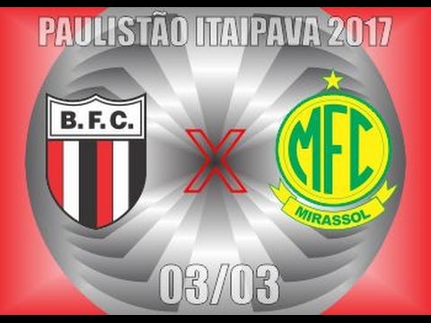 Botafogo SP X Mirassol AOVIVO