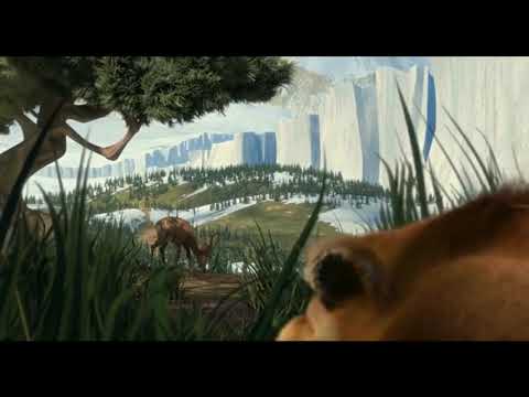 Ice Age Dawn of the Dinosaurs (2009) Deer chase scene HD