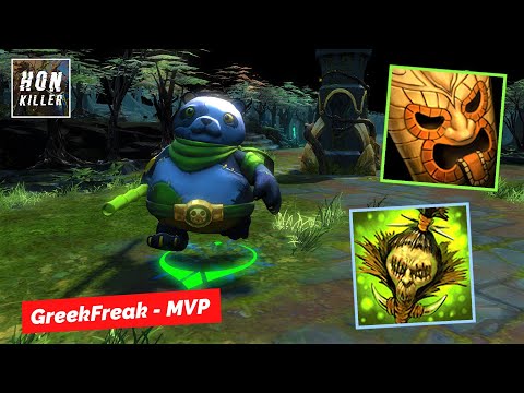 HoN Pandamonium INSANITARIUS with SHRUNKEN HEAD - MVP