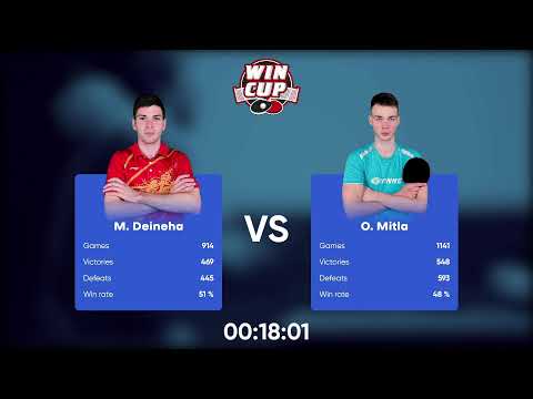 20:30 Oleksii Mitla 0-3 Andrii Shamrai West 5 WIN CUP 17.12.2022 | TABLE TENNIS WINCUP