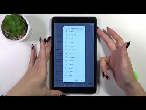How to Pick New Notification Sound Effect in Blackview Tab 6 – Apply Notifications Sound