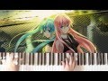 [Piano] Akatsuki Arrival アカツキアライヴァル【初音ミク・巡音ルカ】Hatsune ...