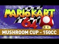 Mario Kart 64 Mushroom Cup 150cc N64