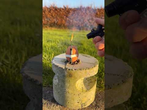 Cracker vs Egg!!! POWER 1 To 100 #shorts #lifehack #fireworks #new #crackers
