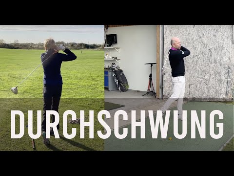 Ein Beispiel, wie der Durchschwung sehr vorteilhaft sein kann (Schlägerkopfgeschwindigkeit)