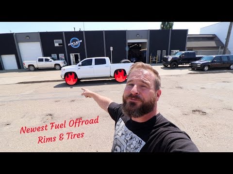 Newest Fuel Offroad Rims Getting Installed