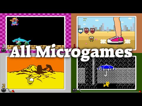 WarioWare, Inc.: Mega Microgame$! - All 213 Microgames on All Difficulties