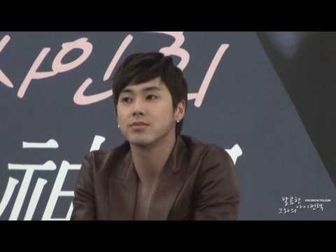 110320 U-Know at signing promotion