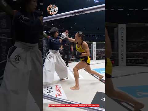 【片手取り回避からの連打TKO】合気柔術 vs 総合格闘技 #AikiJujutsu #MMA #異種格闘技