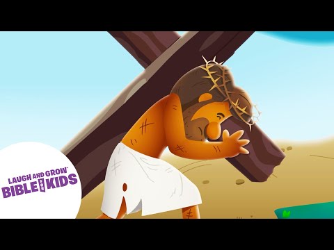 The Story of Jesus' Death for Kids (The Easter Story for Kids, Pt. 3) - Minno Laugh and Grow Bible