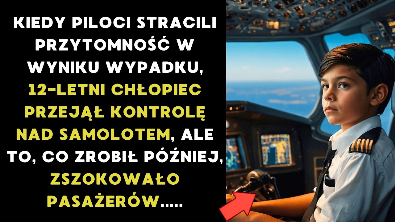 PILOCI ZASŁABLI PODCZAS LOTU, PASAŻEROWIE KRZYCZELI, A KIEDY 12-LETNI CHŁOPIEC USIADŁ ZA STERAMI...