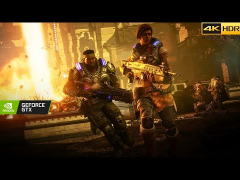 GEARS 5 Walkthrough Gameplay Part 8 [4K 60FPS PC] - No Commentary (Gears of War 5)