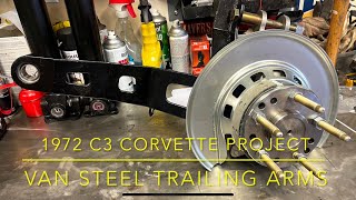 C3 Corvette Van Steel Offset Trailing Arms Finally Arrive! Check’m out