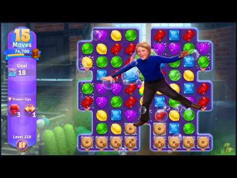 Willy Wonkas Sweet Adventure Level 228 - NO BOOSTERS 🍫 | SKILLGAMING ✔️