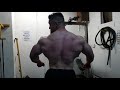 Some off season back posing!!!