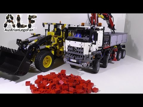 Vidéo LEGO Technic 42030 : La chargeuse sur pneus télécommandée VOLVO L350F
