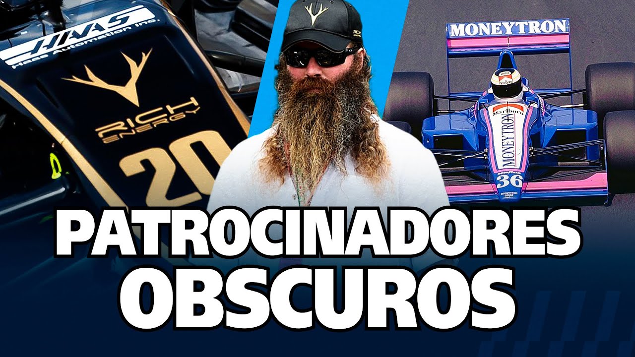 Os patrocinadores mais obscuros da Fórmula 1.