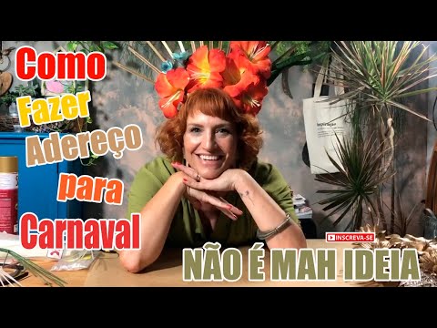 Como fazer adereço de Carnaval!