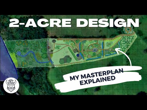 #Explained: 2-acre Tropical Permaculture Design (Water, Access & Structures)