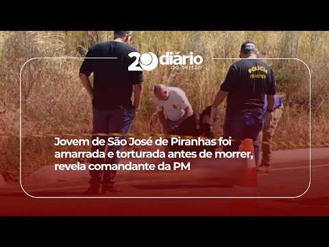 Jovem de São José de Piranhas foi amarrada e torturada antes de morrer, revela comandante da PM