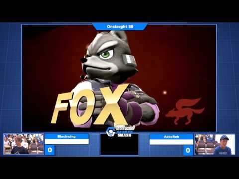 Onslaught 89 - Winner's Round 1: Blackwing (Fox) vs AddaRob (Olimar)