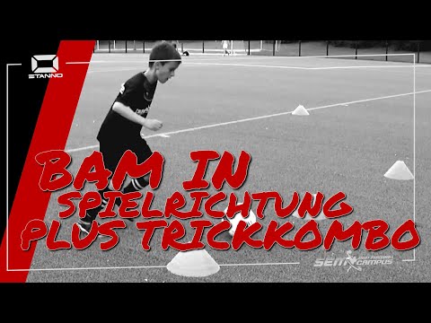 BAM in Spielrichtung plus Trickkombo - SEM Fußballtraining - 2 018TE