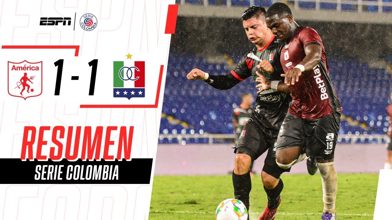 GOLAZO, BLOOPER, Y EMPATE EN UN PARTIDAZO POR LA SERIE COLOMBIA | América 1-1 Once Caldas | RESUMEN
