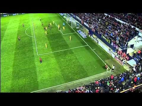 Osasuna vs Rayo Vallecano 1-0 Gol Oier Jornada 11 2013/2014 - AllGoalsLFP
