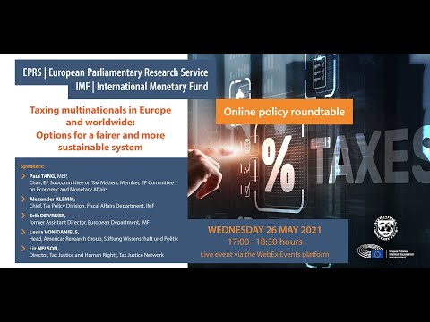 EPRS/IMF online policy roundtable: Taxing multinationals in Europe and worldwide