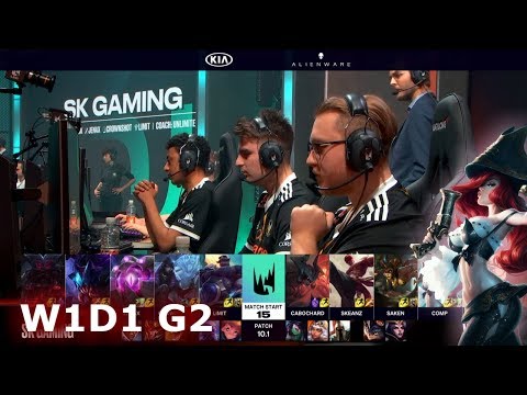 SK Gaming vs Vitality | Week 1 Day 1 S10 LEC Spring 2020 | SK vs VIT W1D1