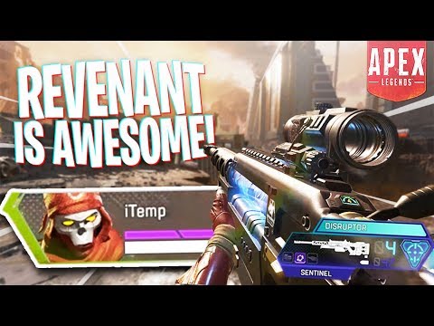 Revenant is Awesome! - Apex Legends Season 4 NEW Legend "Revenant" Gameplay!