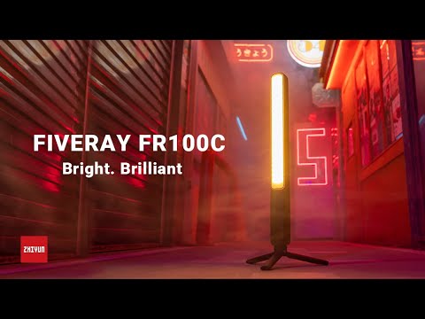 Introducing ZHIYUN FIVERAY FR100C  | 100W Portable Tube Light