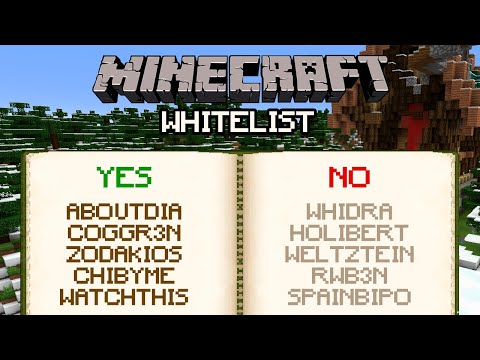 How to Whitelist on Minecraft! #Nitrado Tutorial