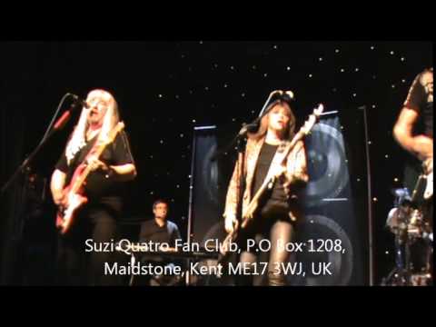 Suzi Quatro & Sweet performing together for BA Flying Start