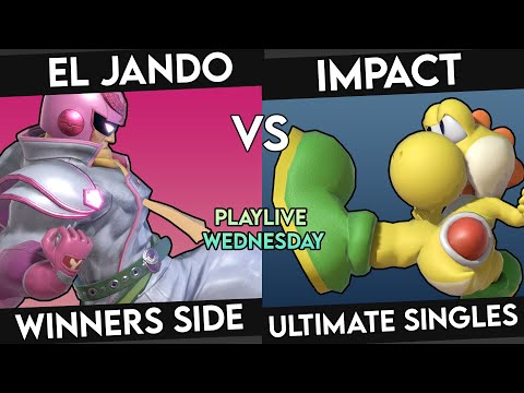 BNB Playlive Wednesday 3 - El Jando (Cpt. Falcon) VS Impact (Yoshi) Winners Round 1