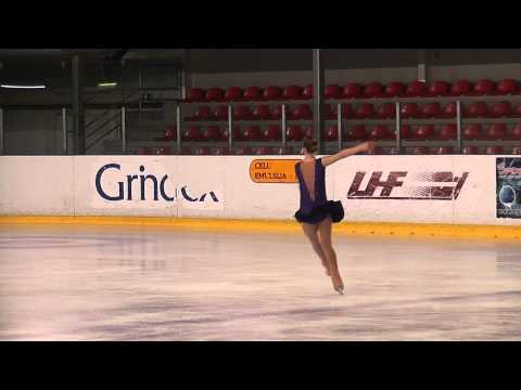 USTINOVA Alina, LAT, Advanced Novice Girls FS