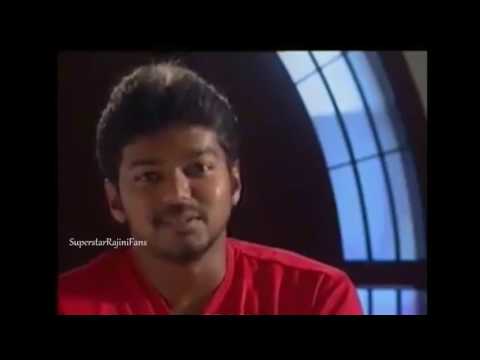 Actor Thalapathy Vijay Talks About Superstar Rajinikanth - Rajinifans.com