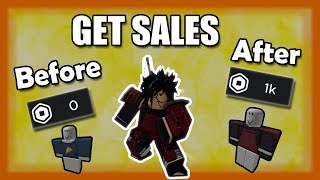 💲 How To Get More Clothing Sales On Roblox 💲 ( Earn Robux )